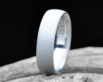 Aluminum Ring | Choose your profile | ring jewelry 6mm Band