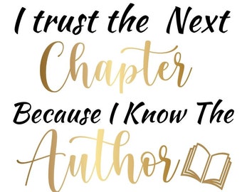 I trust the Next Chapter SVG