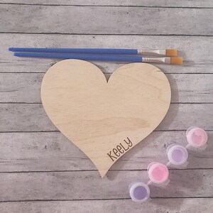 Valentine's Day DIY kit, DIY craft kit for kids, Birthday party favor, Gift for kids, Art Party Paint Kit, DIY Birthday, Kid's Activity