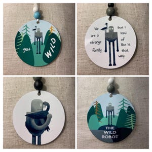 Wild Robot Ornaments