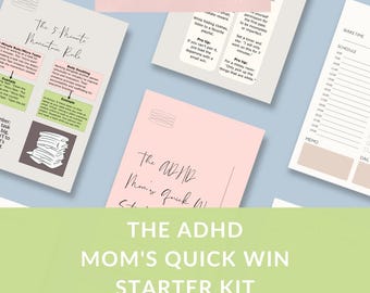 ADHD-mammaplanerare | Exekutiv dysfunktion, uppgiftsförlamning (PDF-mönster)