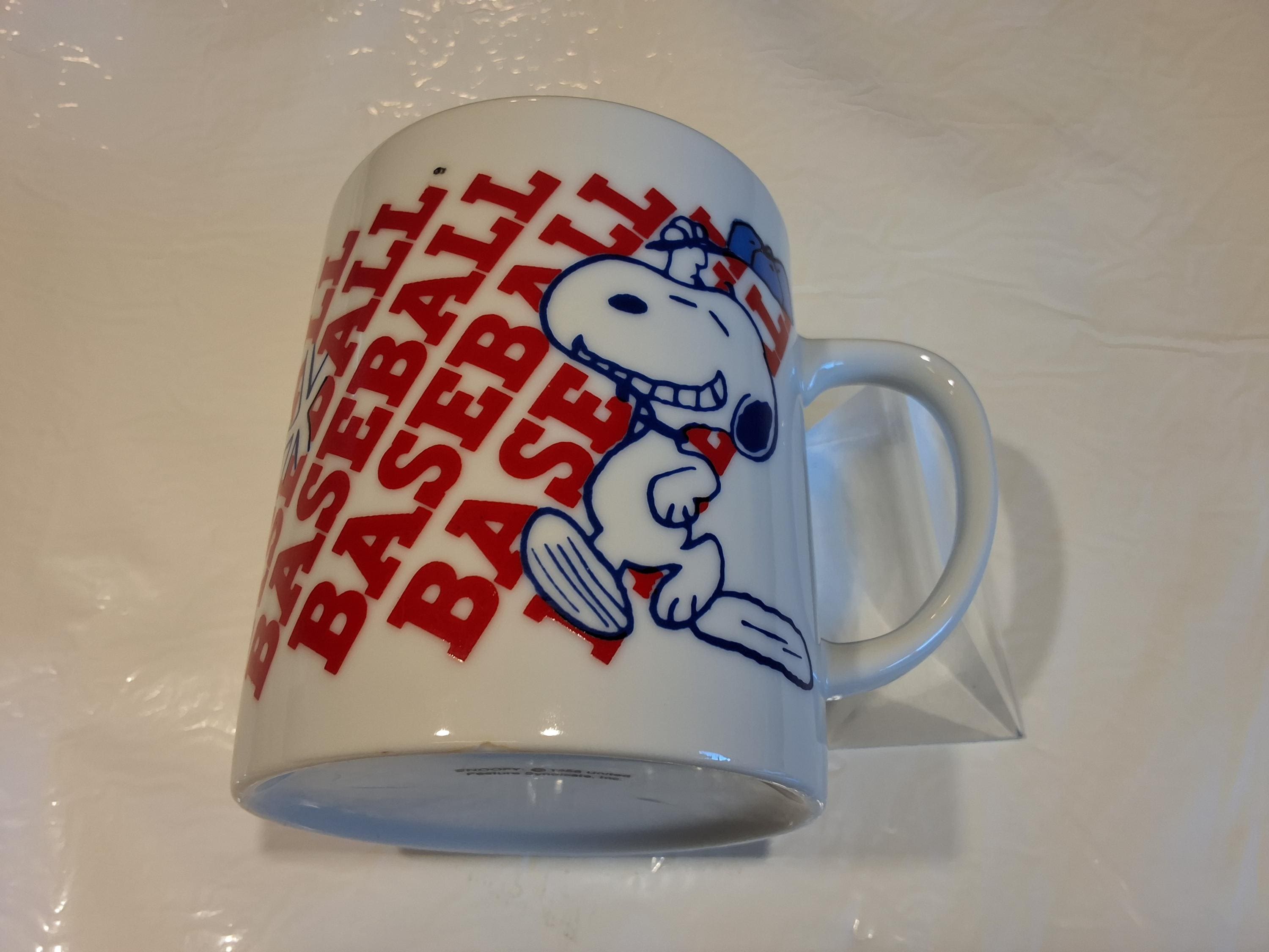 1958ビンテージスヌーピーカップ＆ソーサー 1958 Snoopy Mug - Etsy