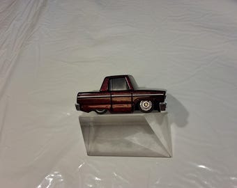 Maisto Maroon Chevy Impala Slowrider 64 Diecast Metal Car, 1:64 Scale (Without Box)