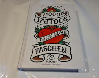 1000 Tattoos by Henk Schiffmacker Hard Back Book, 541 pgs, Taschen Bibliotheca Universolis