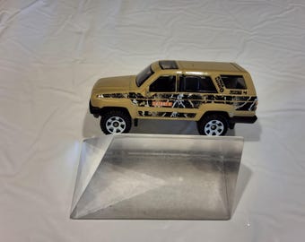 1985 Mattel Beige Toyota 4 Runner metal diecast SUV SAFARI X, Made in Thailand in 2021 (not in box)