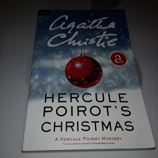 Agatha Christie Hercule Poirot's Christmas Paperback, William Morris/Harper Collins