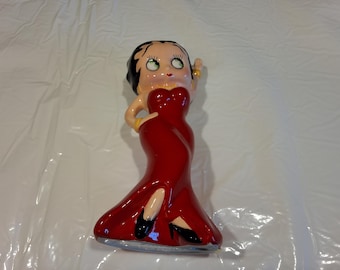 Vintage 1995 Betty Boop Ceramic Figurine, 5", Vandor King Features Syndicate/Fleischer Studios Inc/Hearst Corp.