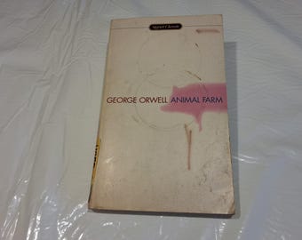 Animal Farm Soft Back Book by George Orwell, Signet Classic, 50th Anniversary Edition