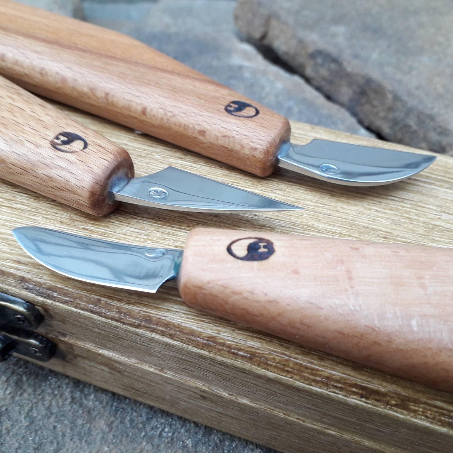 Chip Carving Knives. Woodcarving Knife. Hand Knives Etsy