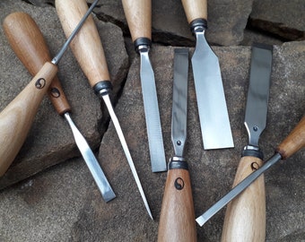 Stubai 521418 18mm Type 14 Woodcarving Chisel With Wooden Handle