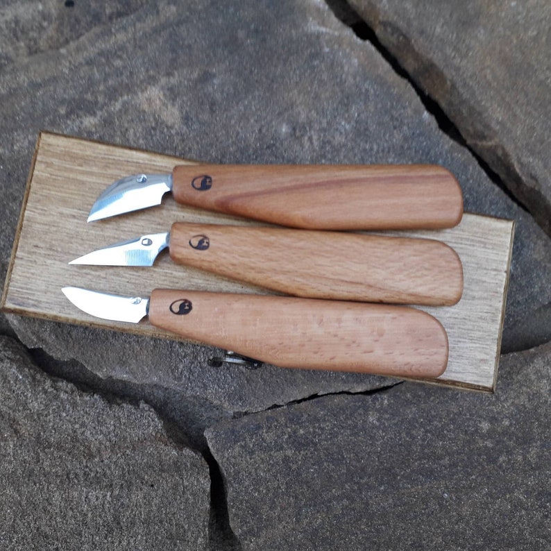 Chip Carving Knives. Woodcarving Knife. Hand Knives Etsy