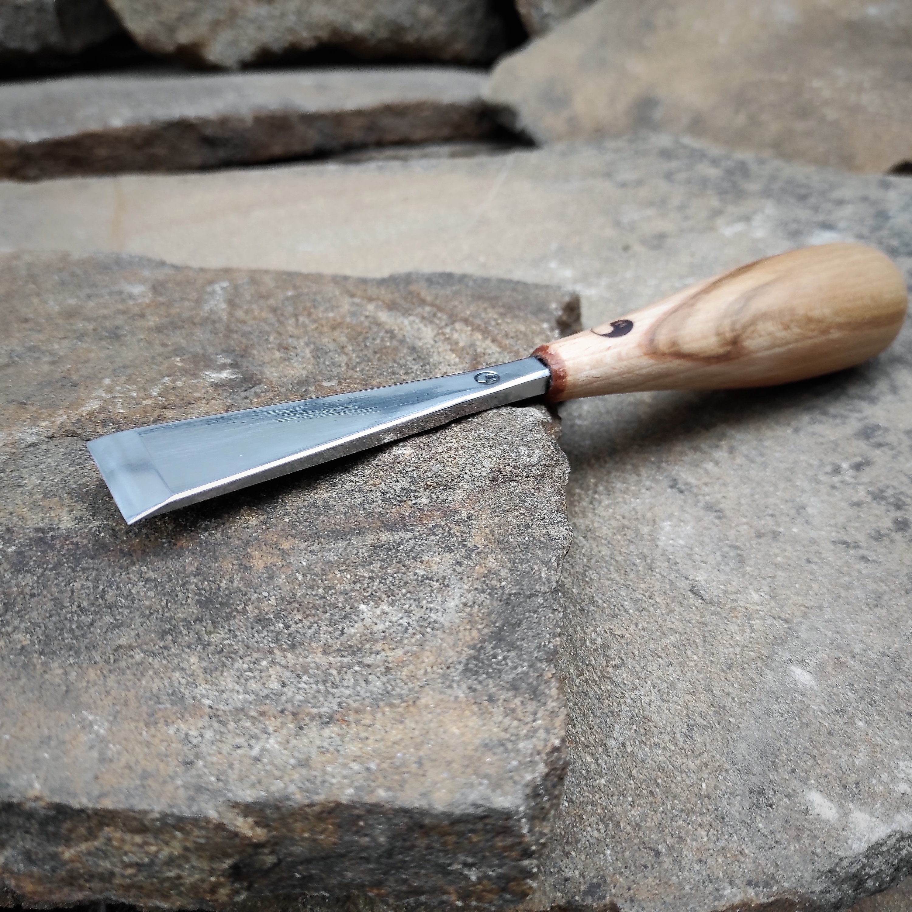 Angled Fishtail Chisel Forged Flat Fishtail Chisel. Compact Chisel. Wood Carving Tools. - Etsy