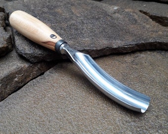 Gouge chisel. forged chisels. Wood carving chisel.