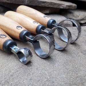 Hand forged tool Scorp. Tools for carving spoons. wood carving tool.