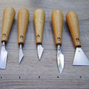 Wood carving chisel. wood carving tool. Hand forged.