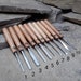 Wood carving tools. Mini chisels. Forged by hand. Wood carving chisels. 