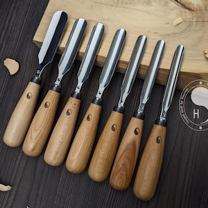 Kute dłuto do rzeźbienia w drewnie.