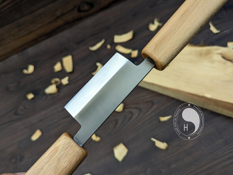 Miniature Drawknife / Push Knife for Wood Carving and Whittling - Etsy