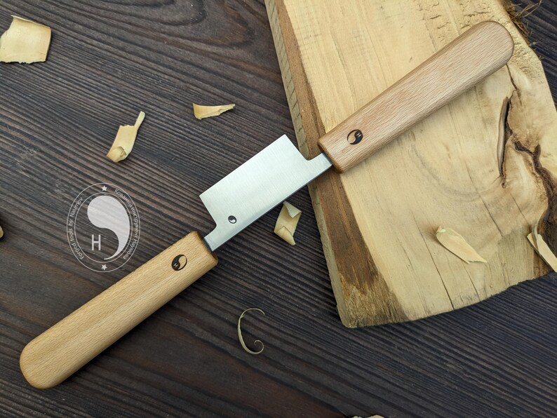 Miniature Drawknife / Push Knife for Wood Carving and Whittling - Etsy