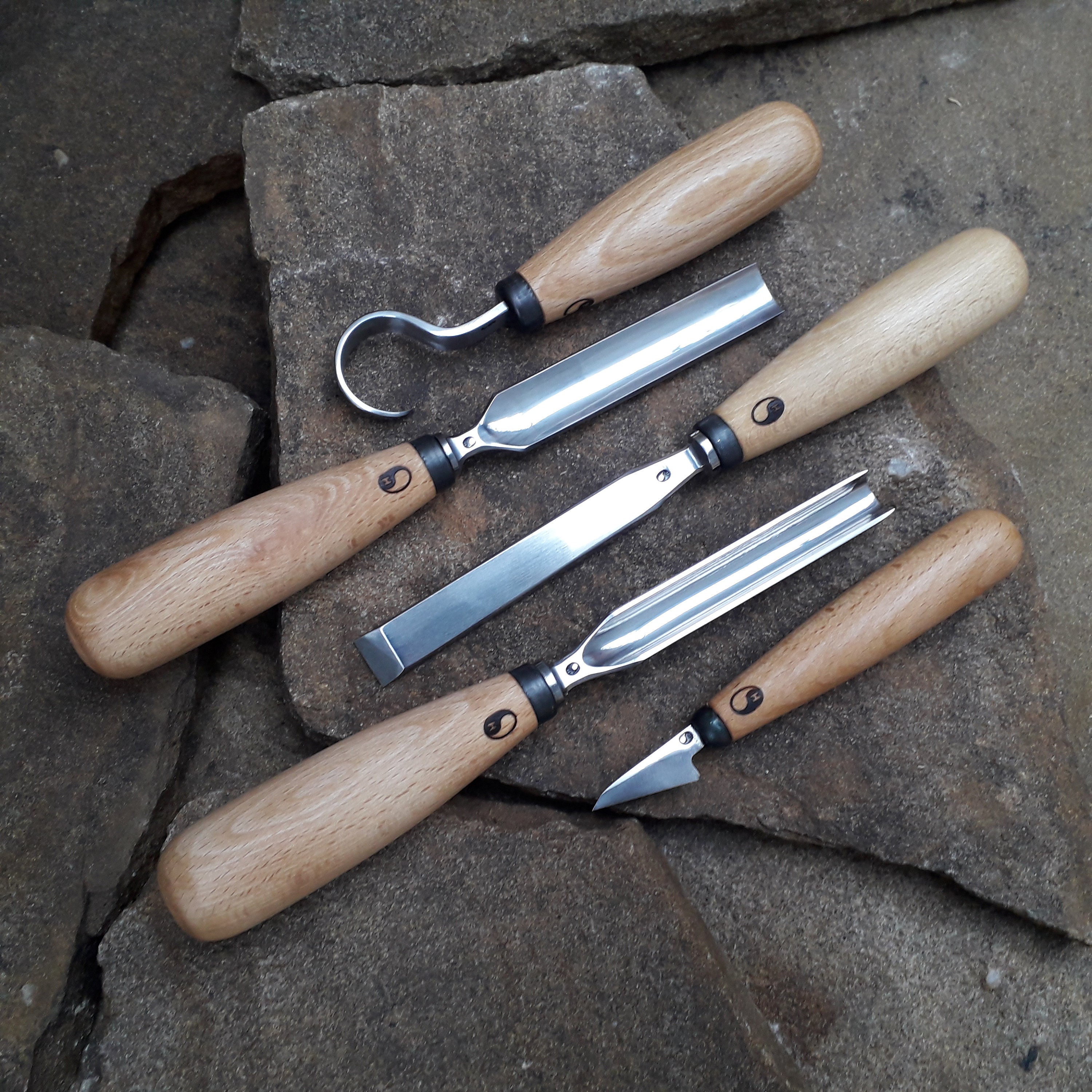 Juego de cinceles para tallar madera, nueva cuchara compacta para tallar  herramientas Kuksa, Kit de herramientas para tallar madera, cinceles de  BeaverCraft SC01 -  México