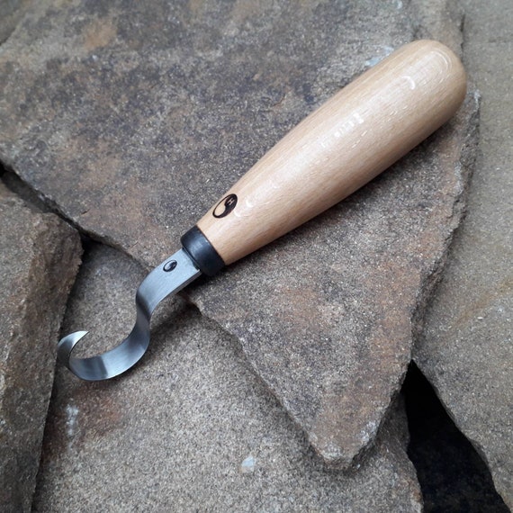 Spoon carving tool. Hand forged chisel. woodcarving tool. -  Portugal