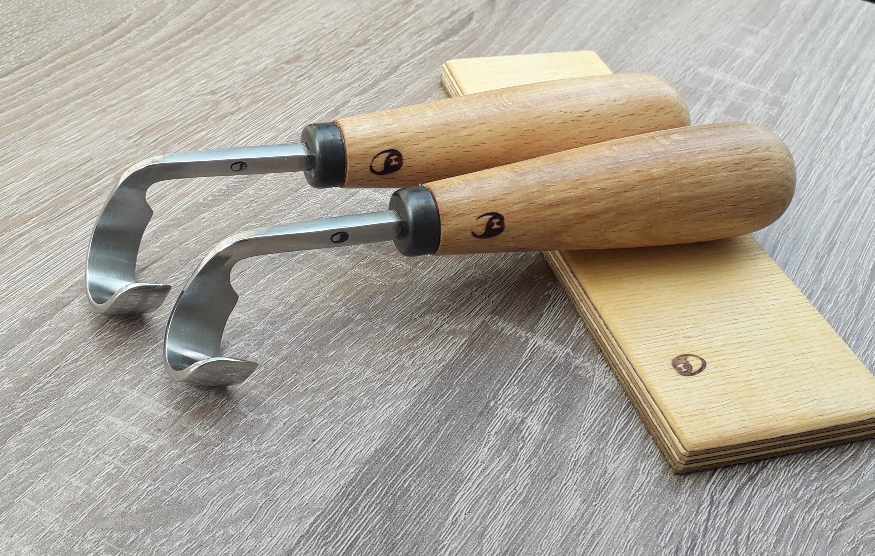 Spoon carving knife. Hand Scorp Tool. Etsy