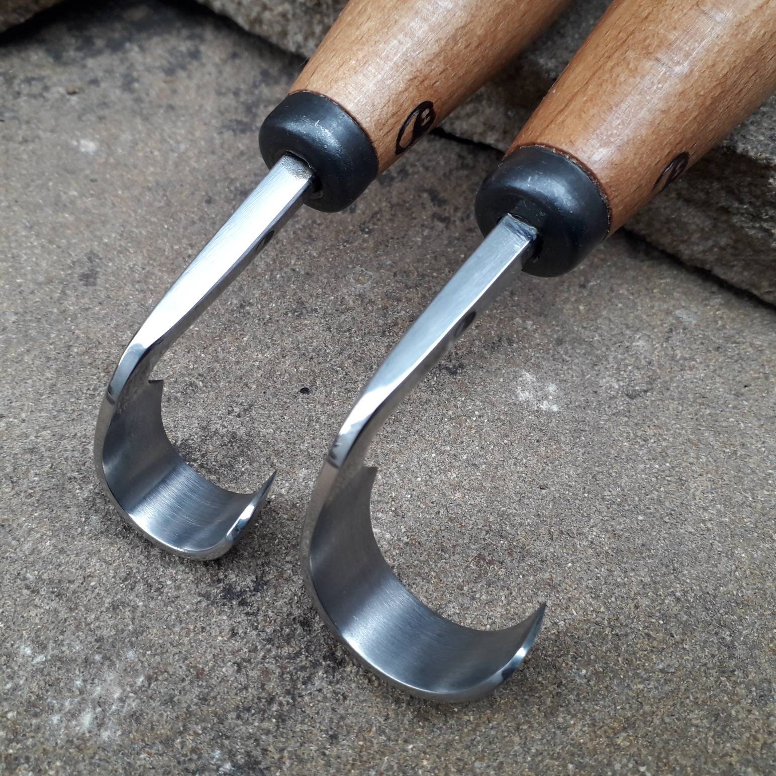 Hand Forged Tool Scorp. Tools for Carving Spoons. Wood Carving Tool. 