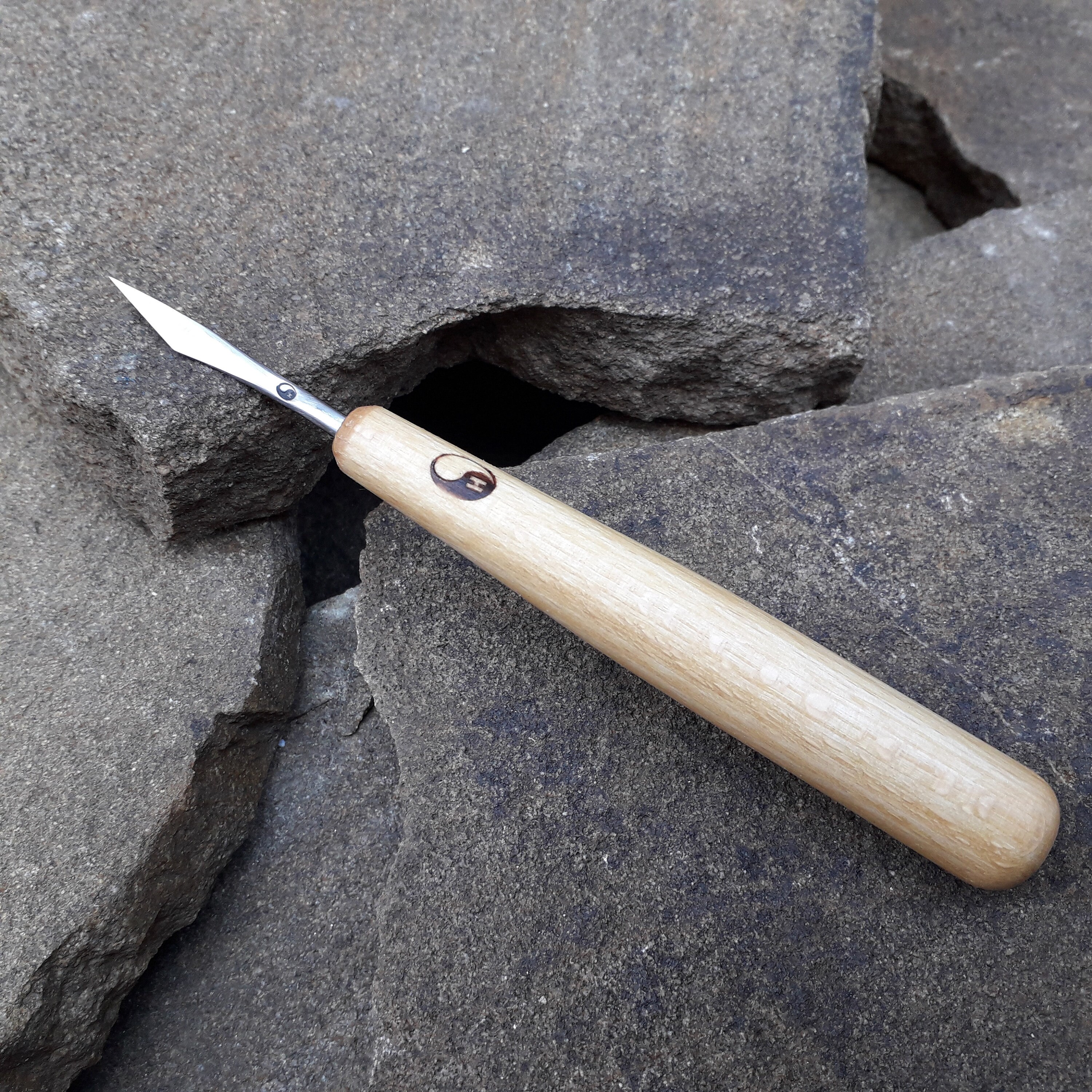 Forged Curved Gouge. Wood Carving Tools. Forged Chisel. 