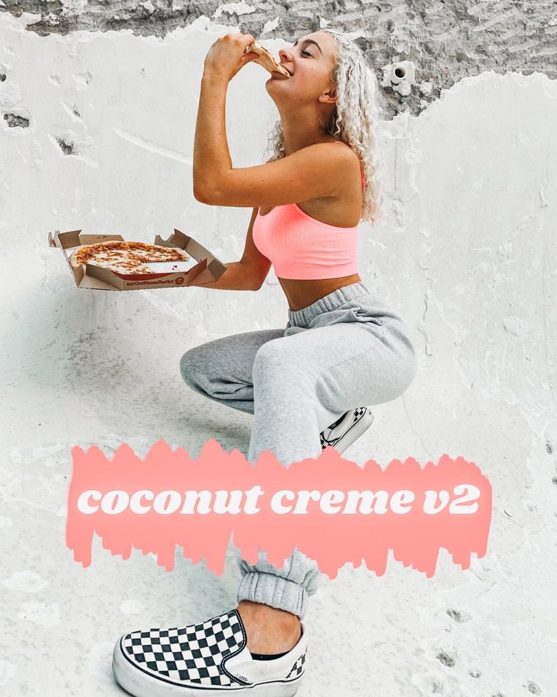 Coconut Creme Lightroom Mobile Preset Package