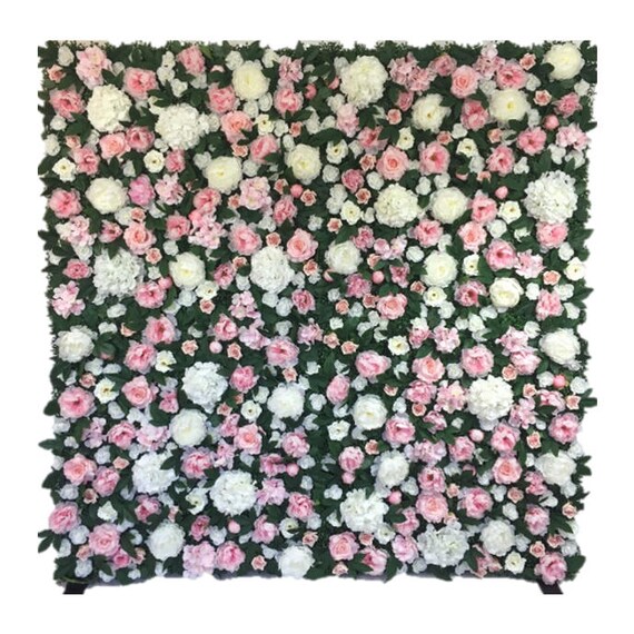 Light Pink Flower Wall Backdrop Custom Margot Etsy