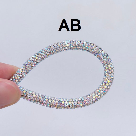 Bling Crystal Rhinestone String Rope for Hoodies/Sweaters/Sweatpants (Crystal AB)