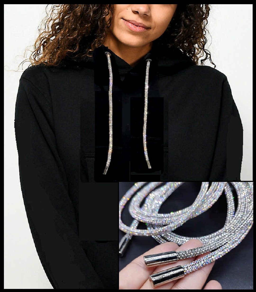 Blinged Out Hoodie String – Bling Booze and Baby Shoes