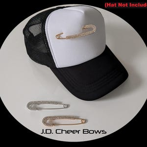 Rhinestone Trucker Hat Pins,Hat Chains, Cap Chains, Hat Accessories, Hat Bling, Hat Charms,Hat Pins