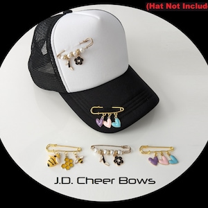 Trucker Hat Pins,Hat Chains, Cap Chains, Hat Accessories, Hat Bling, Hat Charms,Hat Pins