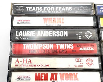 Cassettebandjes uit de jaren 80, Britse pop, Amerikaanse pop-rock