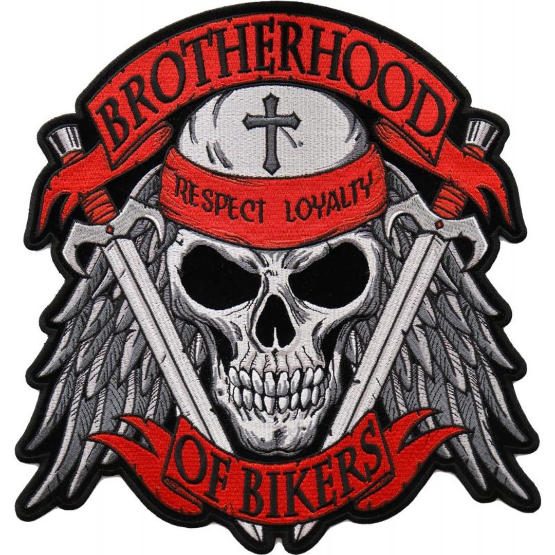 Large Back Patch, Embroidered Patch (iron-on or Sew-on), Brotherhood of ...