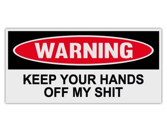 Dirty Dozen Adesivi Divertenti "Keep Your Dick Beaters Off My Tools" - Pacco Da 3, Per Casco O Cassetta Attrezzi Dirty Dancing Poster - Foto 5