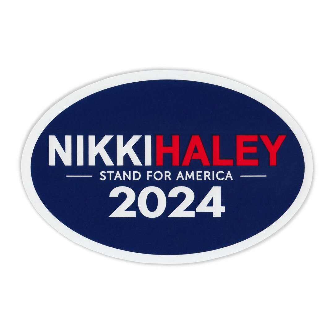 Bumper Stickers/window Decals Nikki Haley 2024 United States President