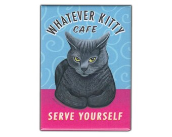 Cattitude Magnet Funny Cat Gift 2.5 x 3.5 Cattitude Magnet Funny Cat Gift 2.5 x 3.5