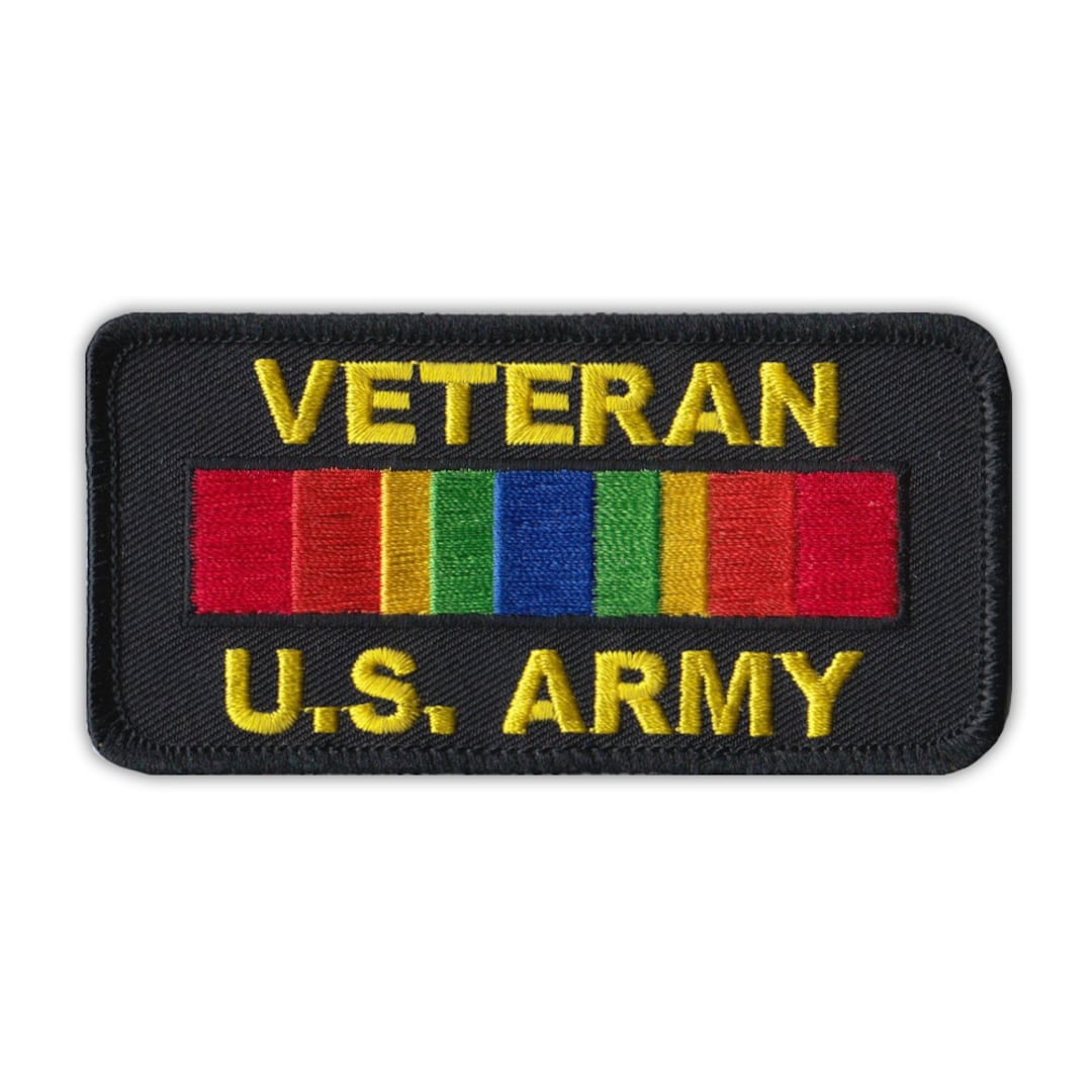 Patch, Embroidered, U.S. Army Service Ribbon (ASR), 4
