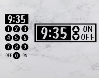 IKEA Duktig Play Kitchen Decals: DIY Microwave & Oven Stickers