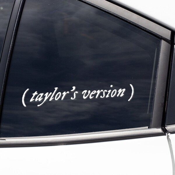 Shop Taylor’s Version Decal Etsy