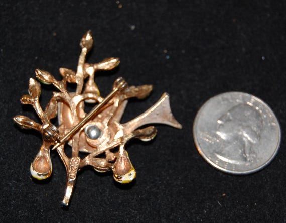 Art signature Partridge in a Pear Tree vintage br… - image 7