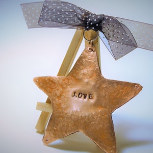 Sustainable Gift, Personalized 2023 Christmas Ornament, Engraved 2023 Ornament, Christmas Star Ornament, 7th Anniversary Gift, Birthday Gift