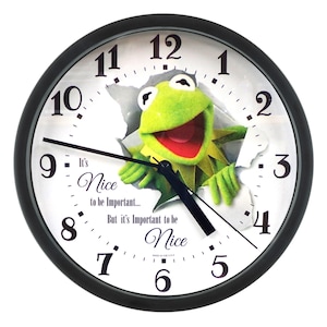 Kermit the Frog Wall Clock