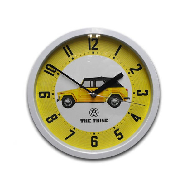 Volkswagen Bus Clock Etsy