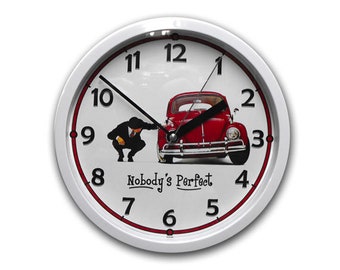 VW Beetle Wall Clock