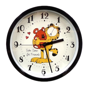 Garfield and Pooky Wall Clock