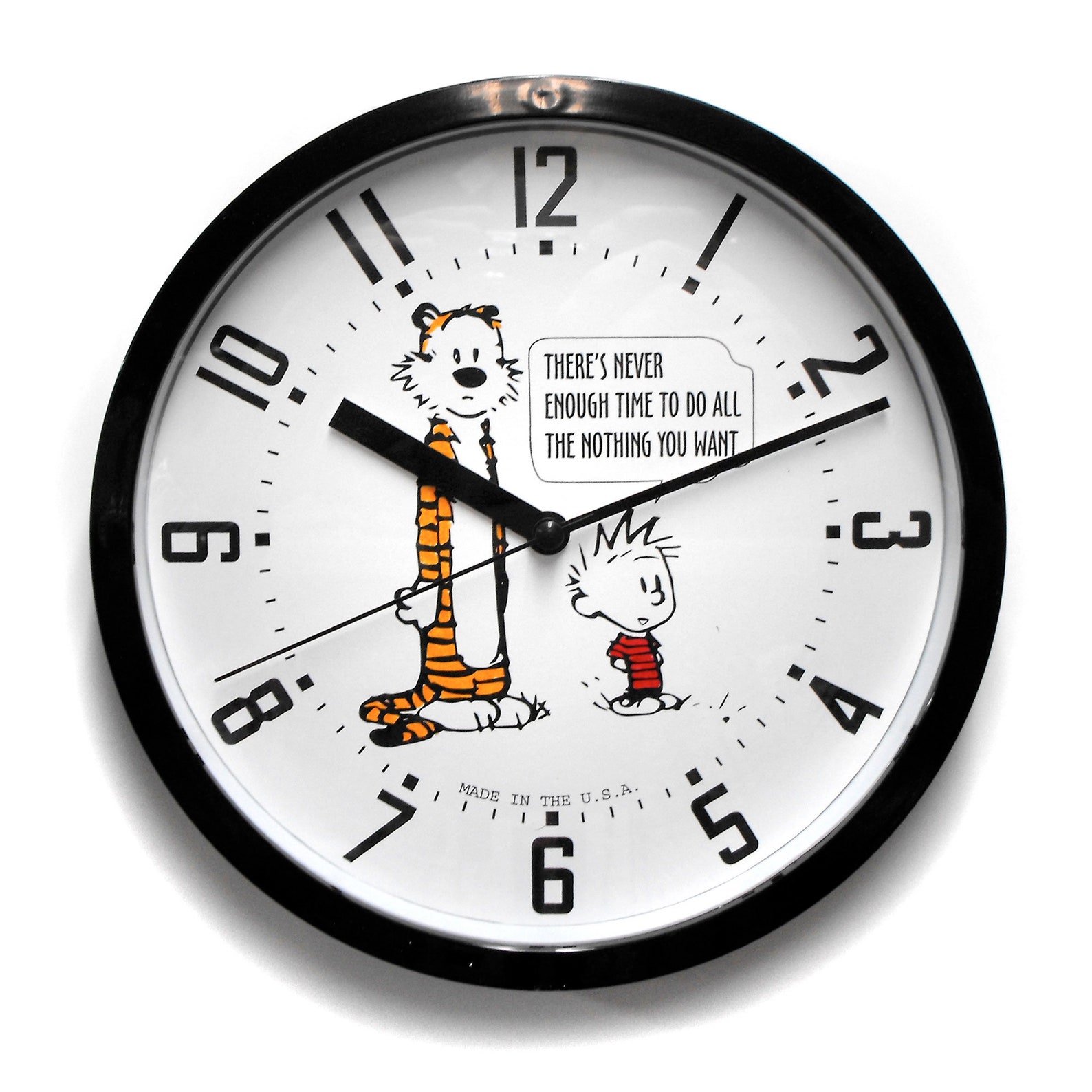 Calvin and Hobbes Wall Clock Etsy