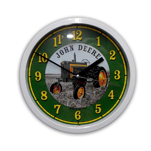 John Deere Clock Etsy